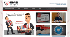 Desktop Screenshot of emssafetyservices.com